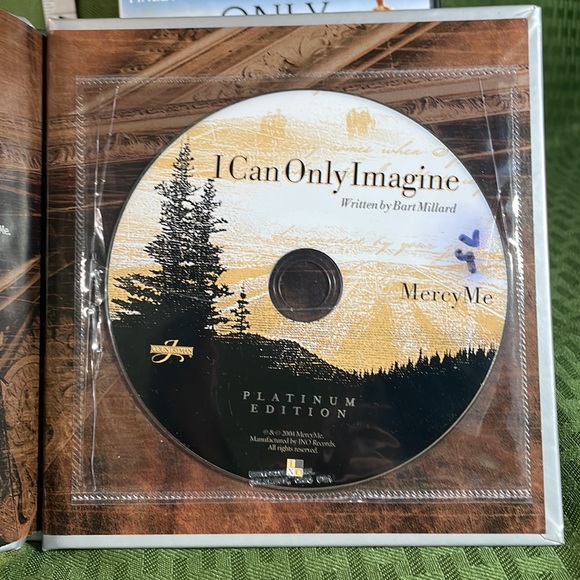 I Can Only Imagine Book copyright 2004 with music Cd & the Movie Dvd Widescreen - Picture 3 of 7